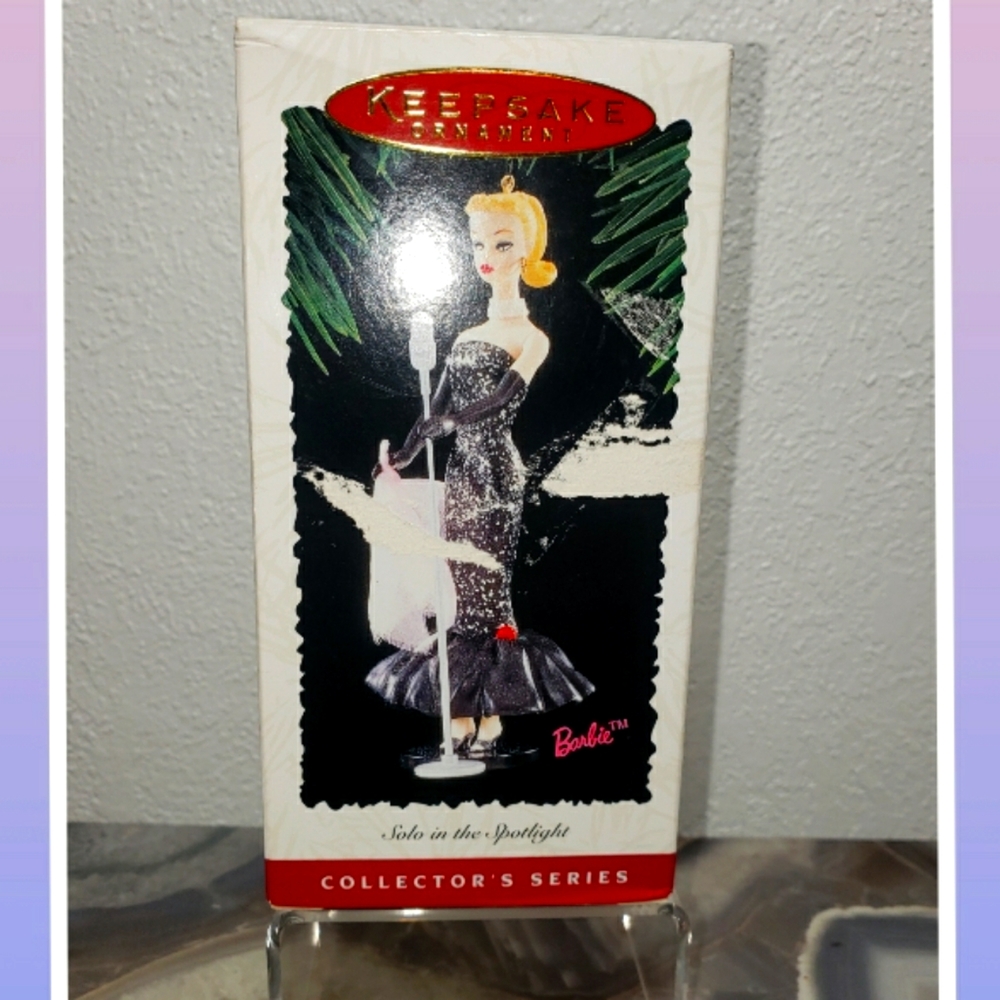 🎤Solo in the Spotlight Barbie ornament🎤